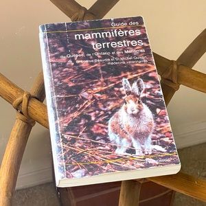 French Field Guide to Land Mammals- Guide des Mammifères terrestres